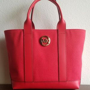 **SOLD** BRAND NEW Michael Kors Fulton Canvas Bag